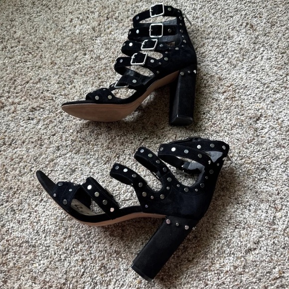 SAM EDELMAN YORK STUD HEELS– Black 
size 9 - Picture 10 of 12